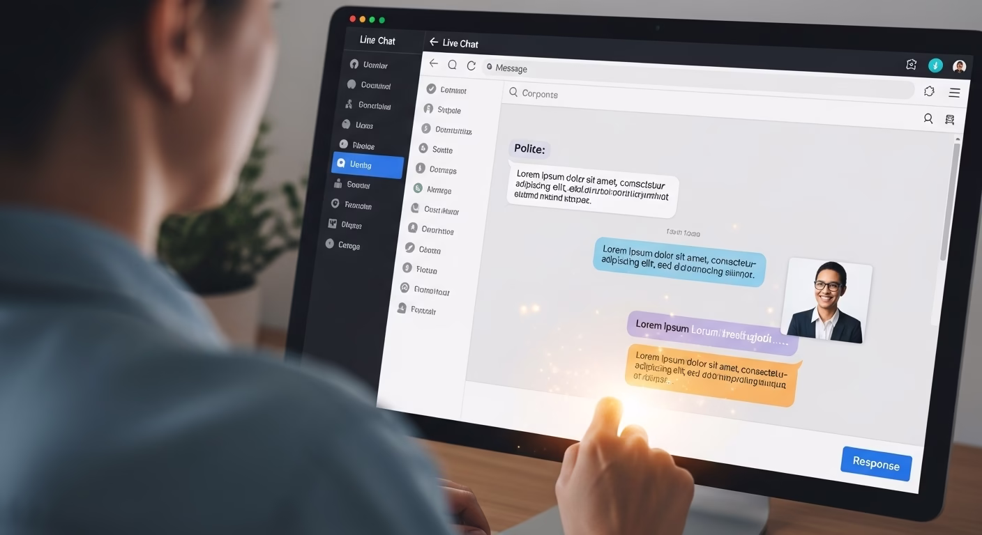 어도비 구독 해지 위약금 폭탄? 상담원 연결로 환불 성공률 높이는 노하우 8 한 사람이 컴퓨터 화면의 실시간 채팅창을 통해 어도비 상담원과 정중하게 대화하며 문제를 해결하고 있는 모습.